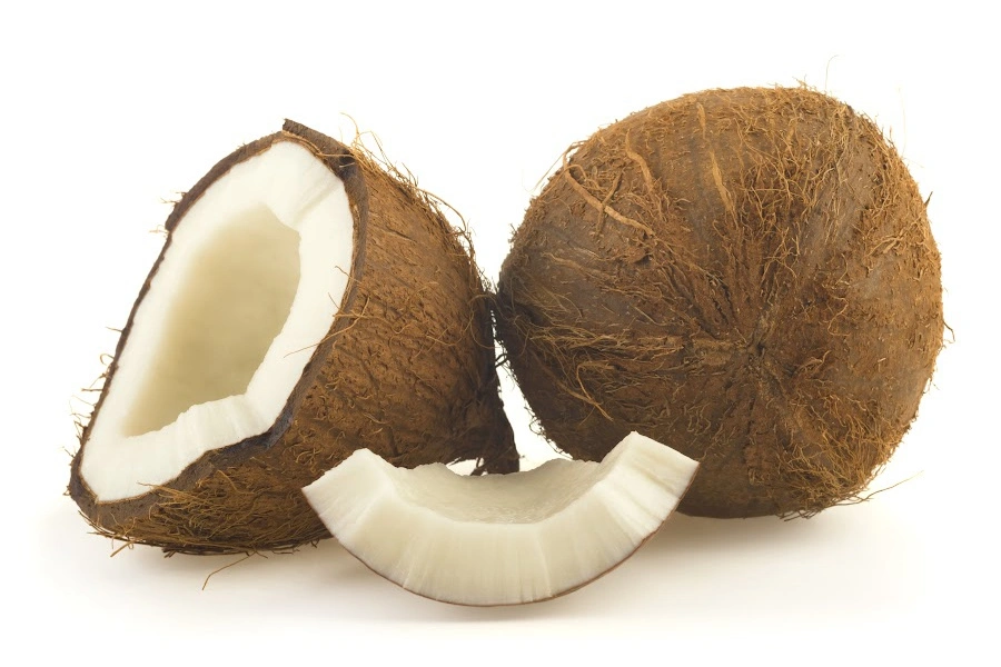 Coconut oil, essential oil, organic cosmetic