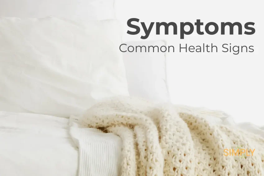 Symptoms of health problems including fatigue, weight gain, and pain explained